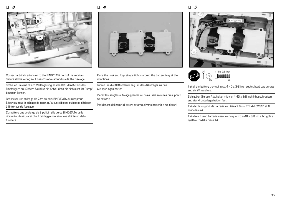 E-flite Albatros D.Va 25e ARF User Manual | Page 35 / 72