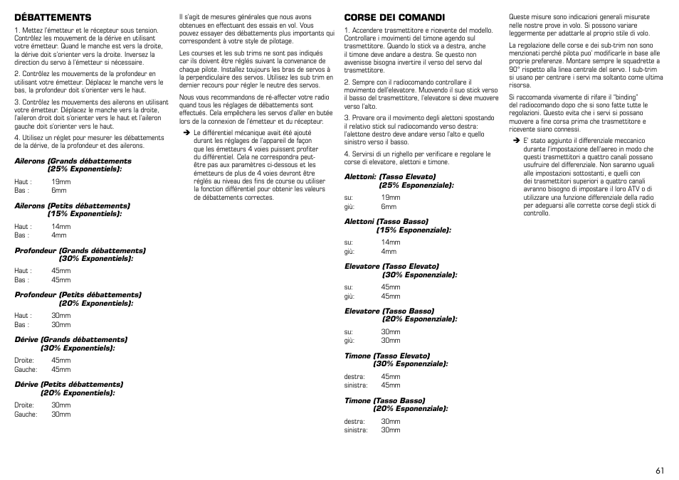 E-flite Albatros D.Va 25e ARF User Manual | Page 61 / 72