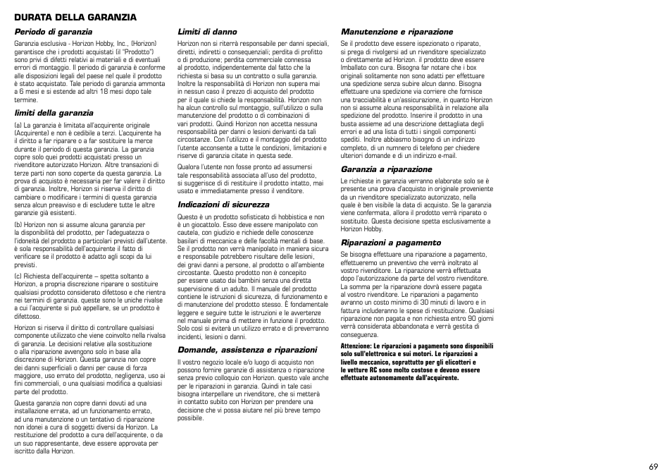 E-flite Albatros D.Va 25e ARF User Manual | Page 69 / 72