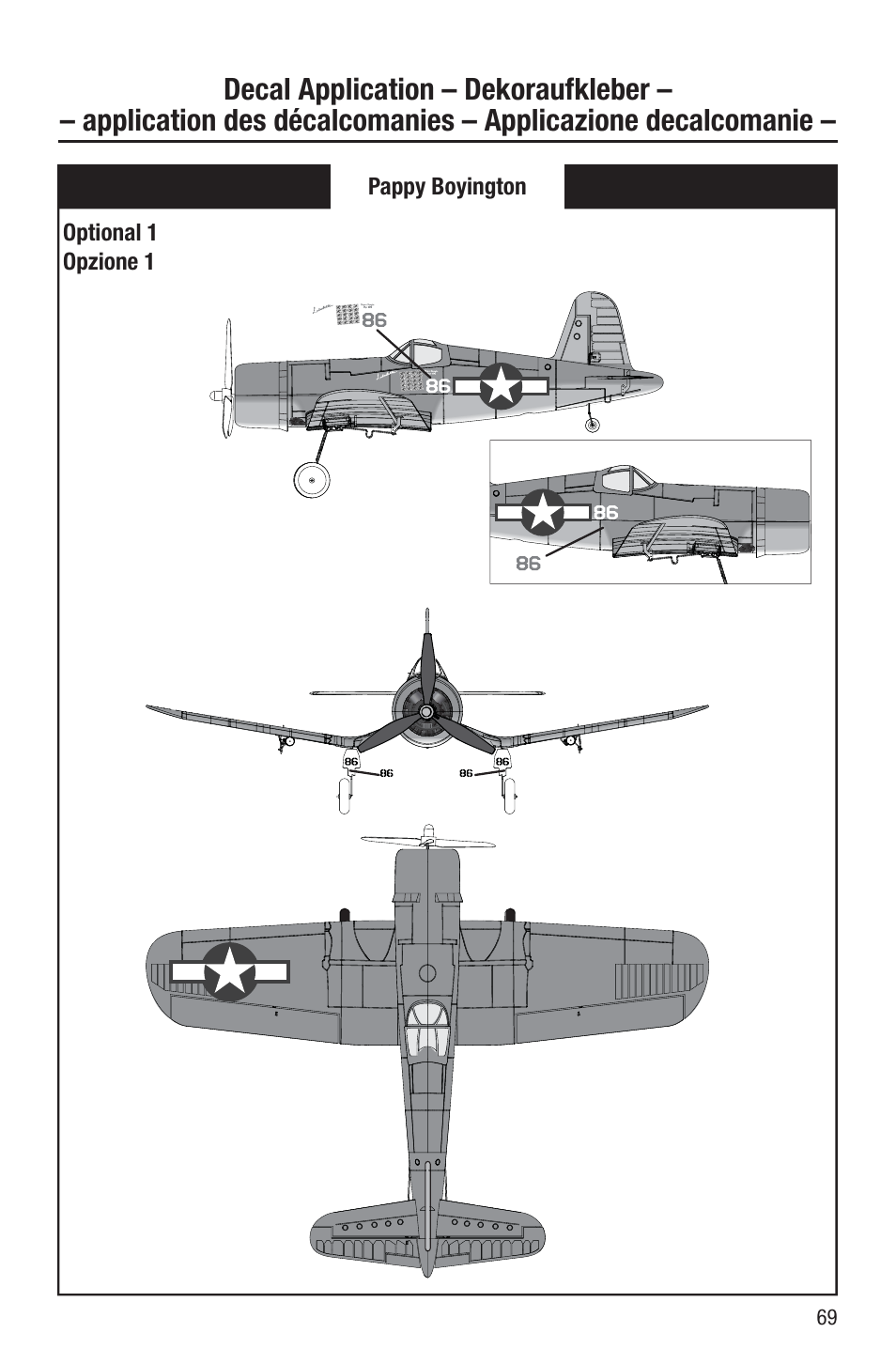 E-flite UMX F4U Corsair RTF with AS3X User Manual | Page 20 / 22