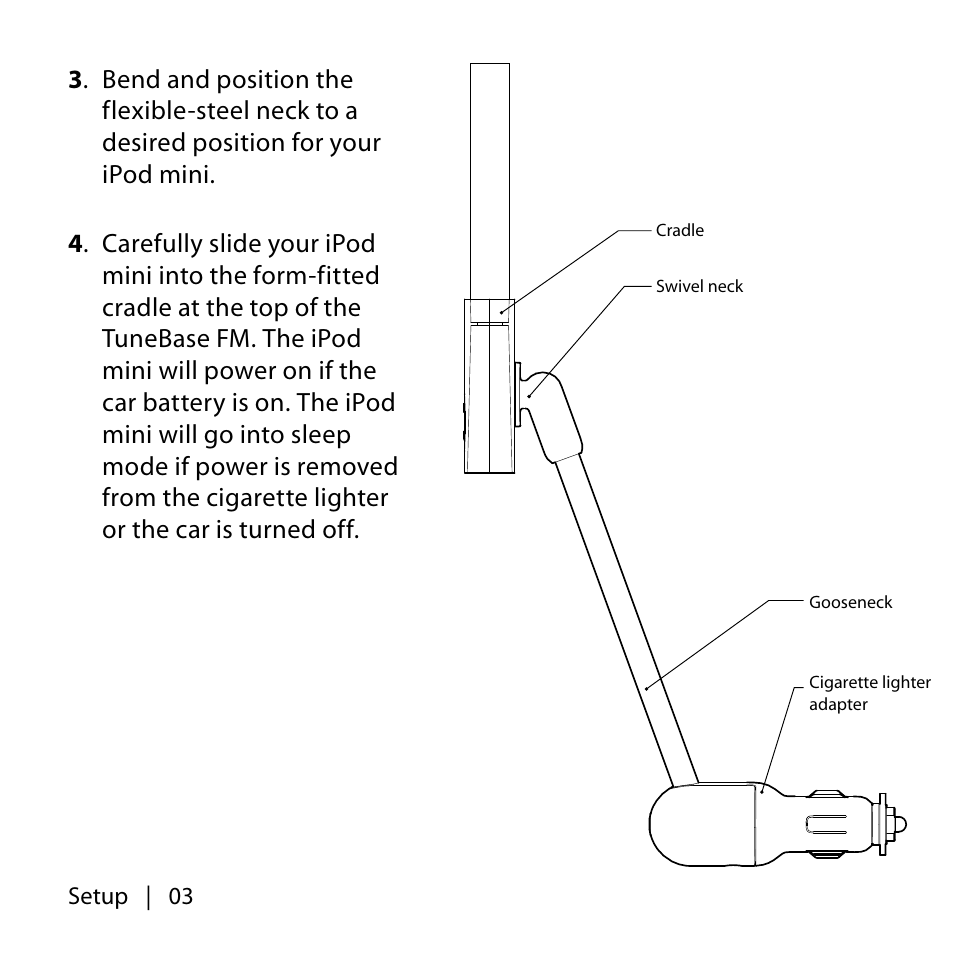 Belkin TUNEBASE F8V7097 User Manual | Page 4 / 16