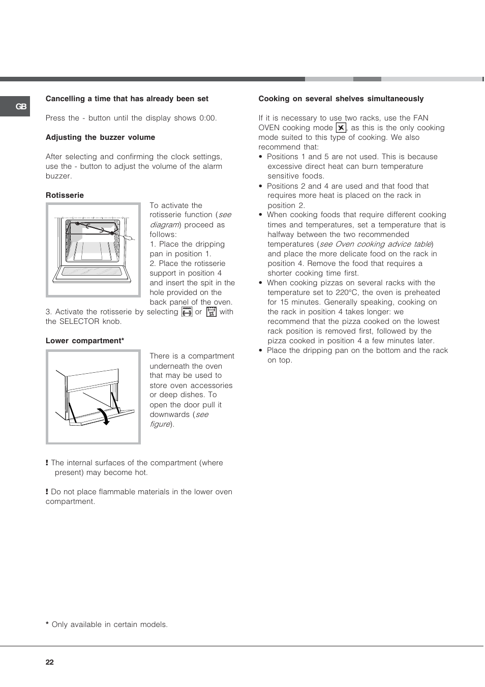 Hotpoint Ariston C 34S M5 R/HA User Manual | Page 22 / 40