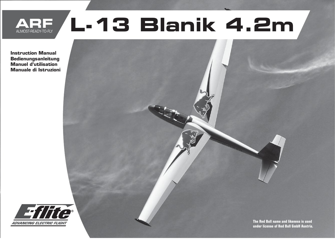 E-flite L-13 Blanik 4.2 m ARF User Manual | 60 pages