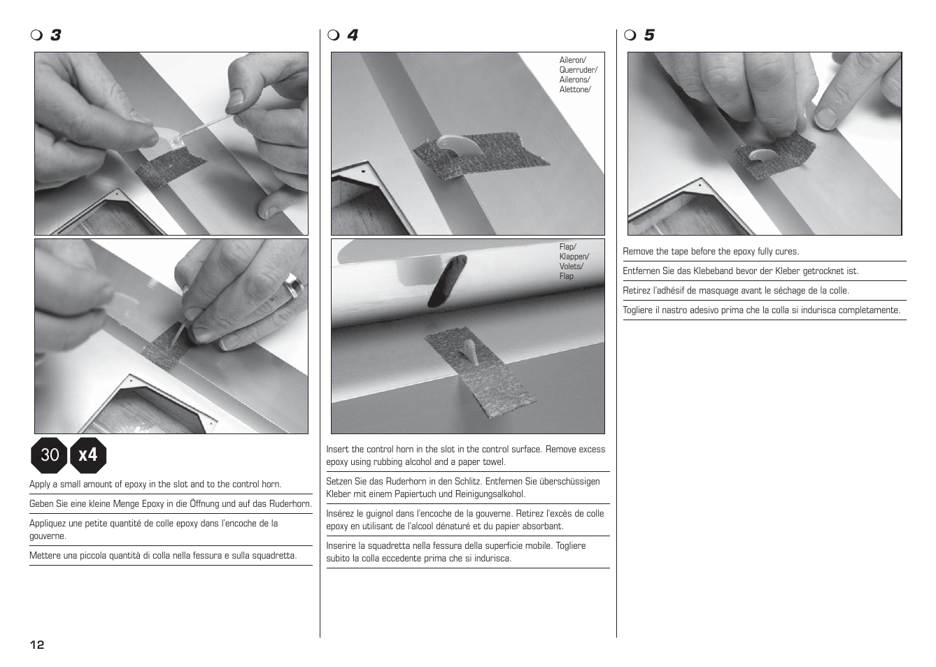 E-flite L-13 Blanik 4.2 m ARF User Manual | Page 12 / 60