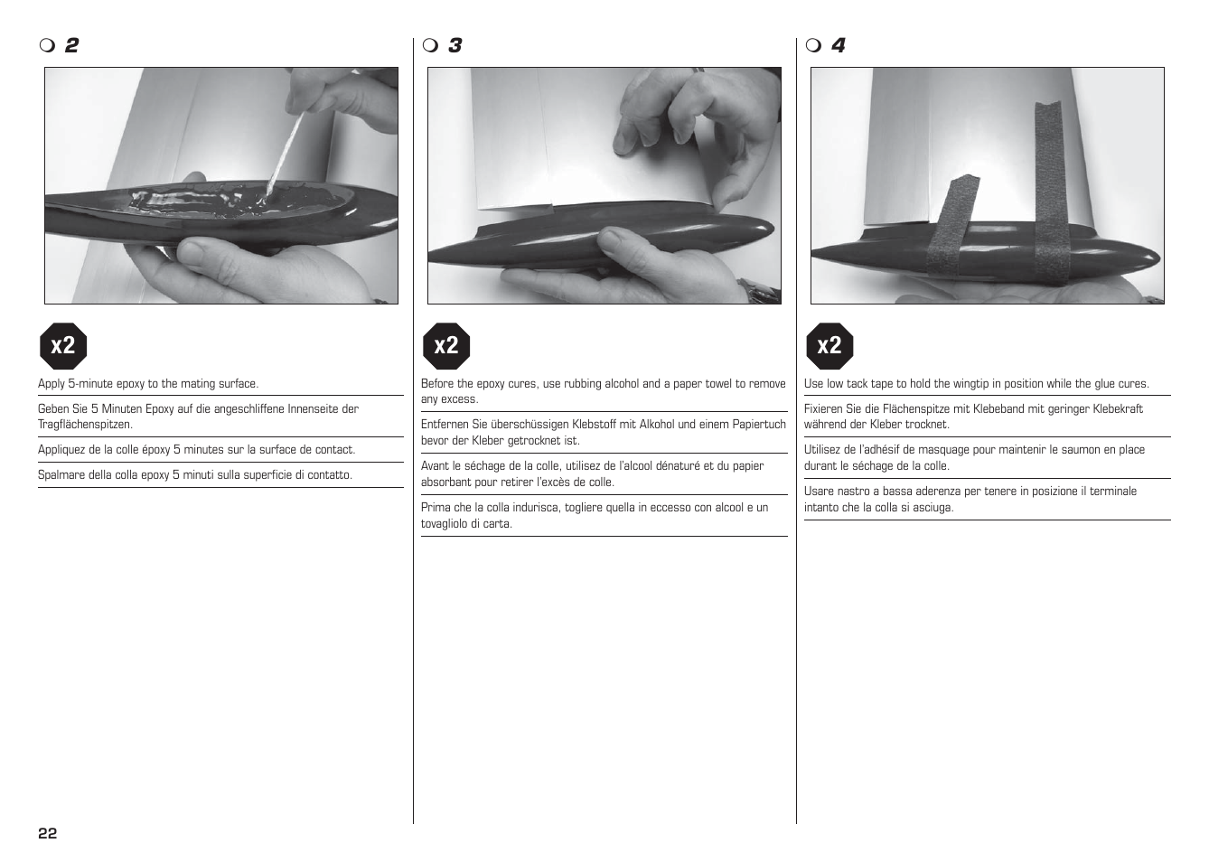 E-flite L-13 Blanik 4.2 m ARF User Manual | Page 22 / 60