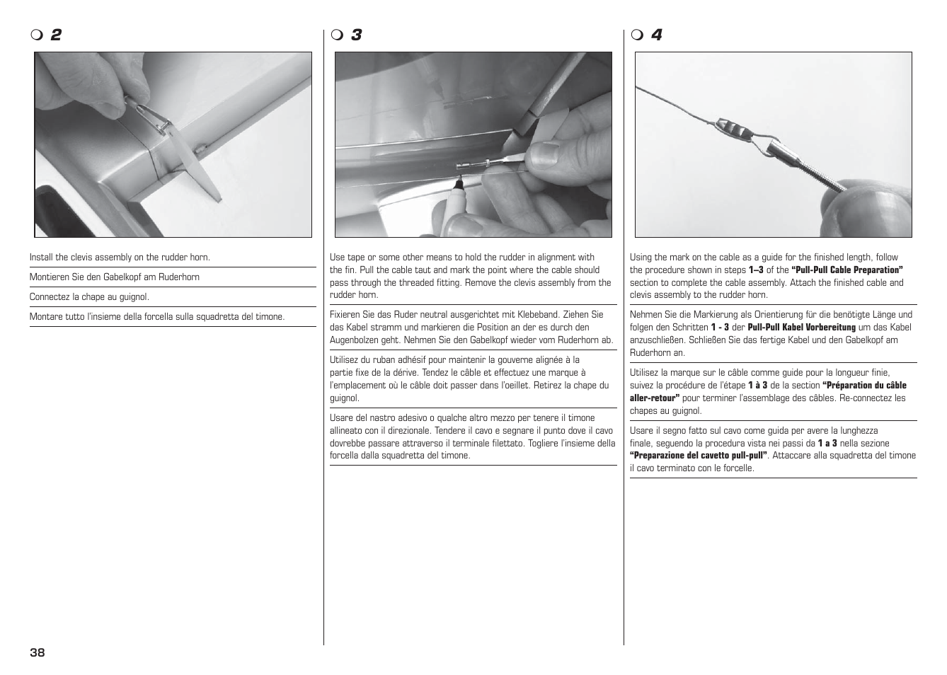 E-flite L-13 Blanik 4.2 m ARF User Manual | Page 38 / 60