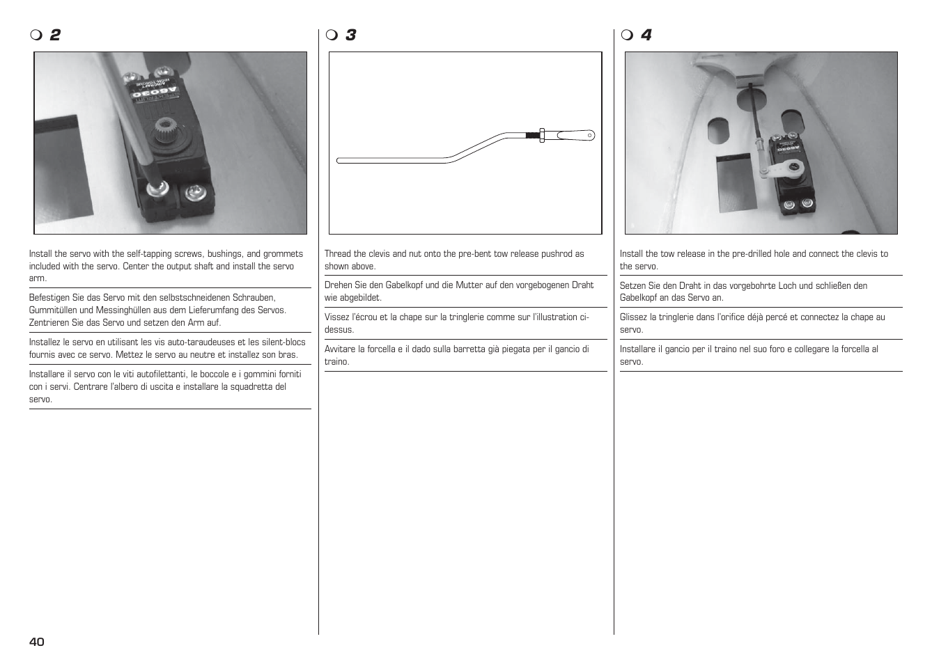 E-flite L-13 Blanik 4.2 m ARF User Manual | Page 40 / 60