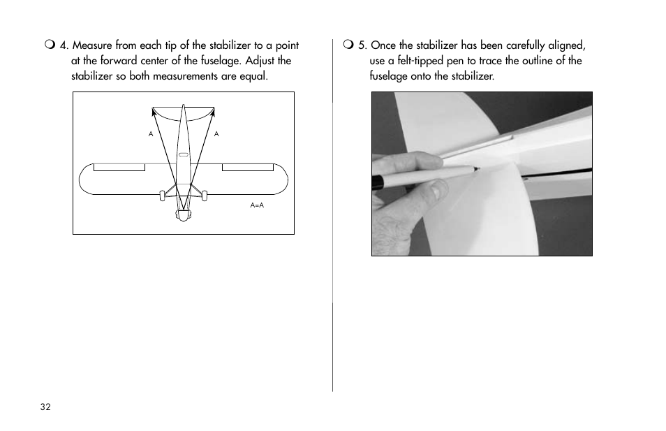 E-flite J-3 Cub 25 ARF User Manual | Page 32 / 52