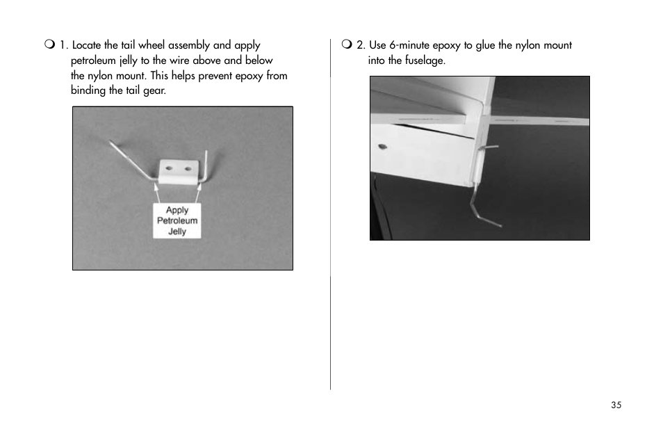 E-flite J-3 Cub 25 ARF User Manual | Page 35 / 52