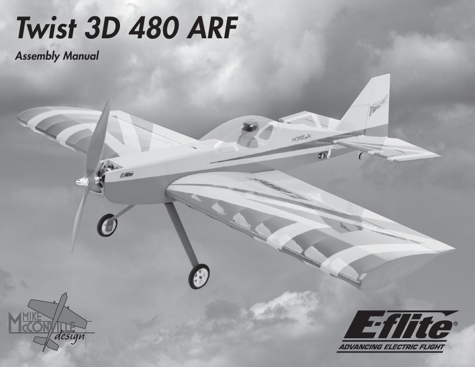 E-flite Twist 3D 480 ARF User Manual | 28 pages