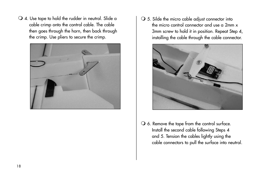 E-flite Yak 54F 3D ARF User Manual | Page 18 / 31