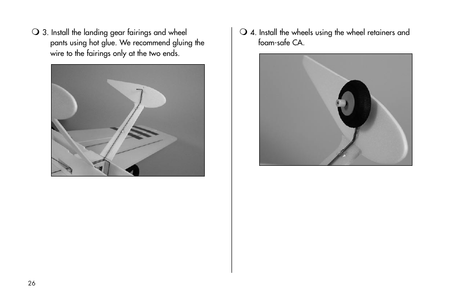 E-flite Yak 54F 3D ARF User Manual | Page 26 / 31