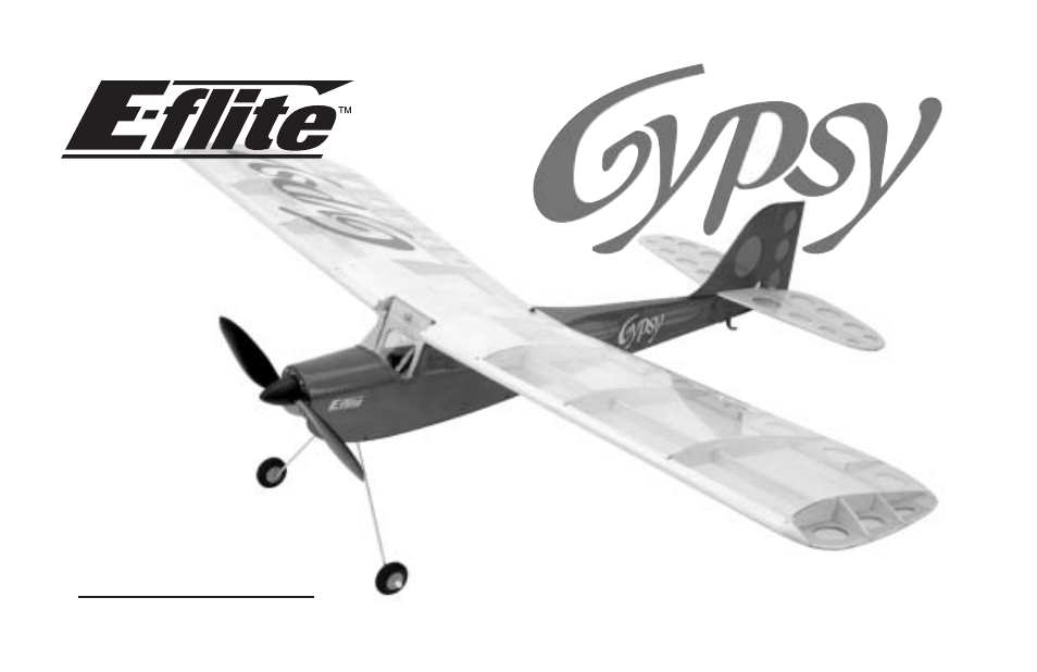 E-flite Gypsy 370 ARF User Manual | 36 pages