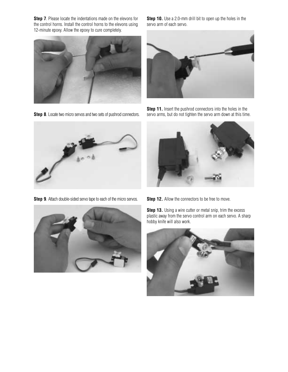 E-flite ElectraJet EP w/ESC & Delta Mix User Manual | Page 5 / 16