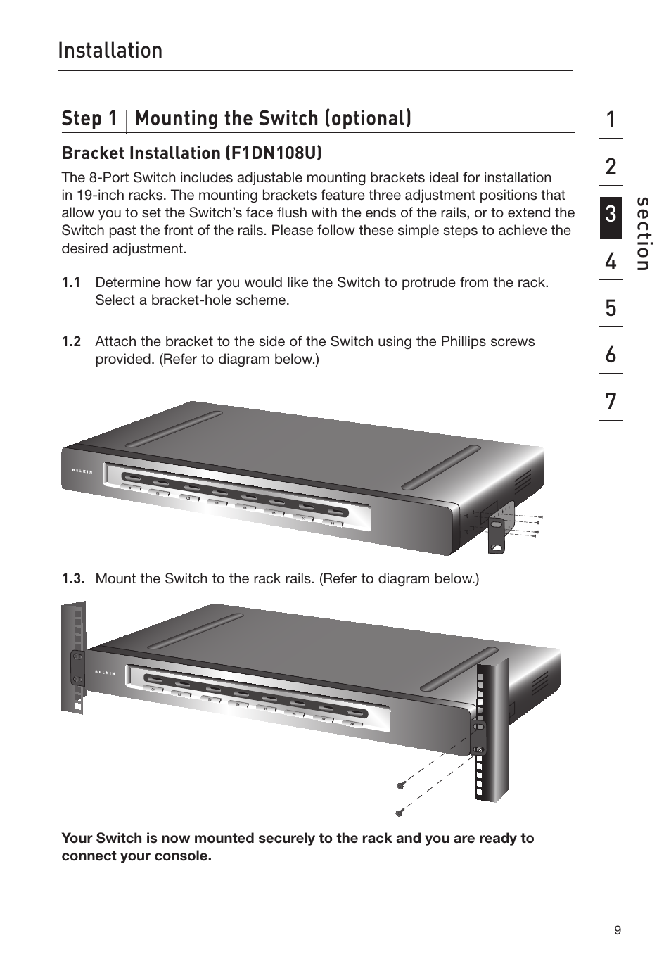 Installation | Belkin OmniView Secure Kvm Switch F1DN102U User Manual | Page 14 / 26