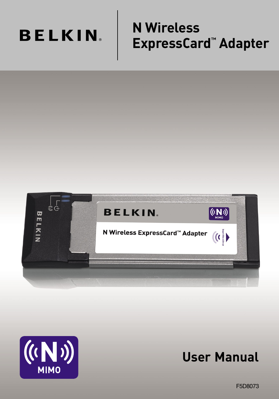 Belkin F5D8073 User Manual | 44 pages