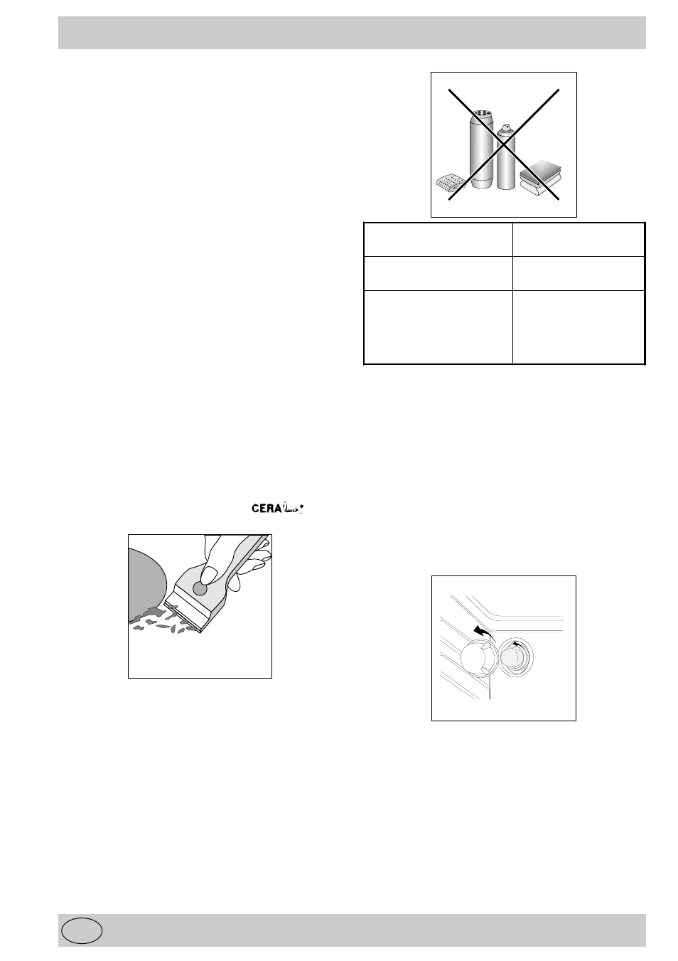 Reinigung und pflege des backofens | Indesit K3C55/R User Manual | Page 22 / 62