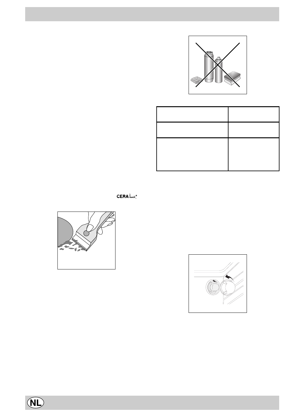 Normaal onderhoud en reinigen van het fornuis | Indesit K3C55/R User Manual | Page 60 / 62