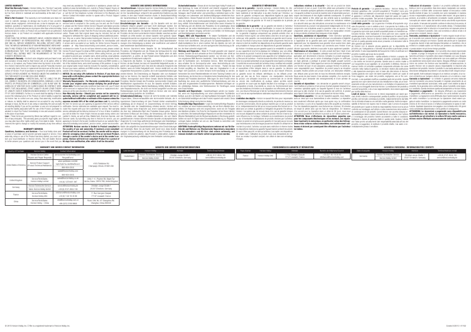 E-flite Hi-Start SLS 450 2-3M User Manual | Page 2 / 2