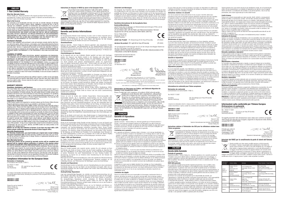 E-flite Light Kit SR UH-1 Huey User Manual | Page 2 / 2