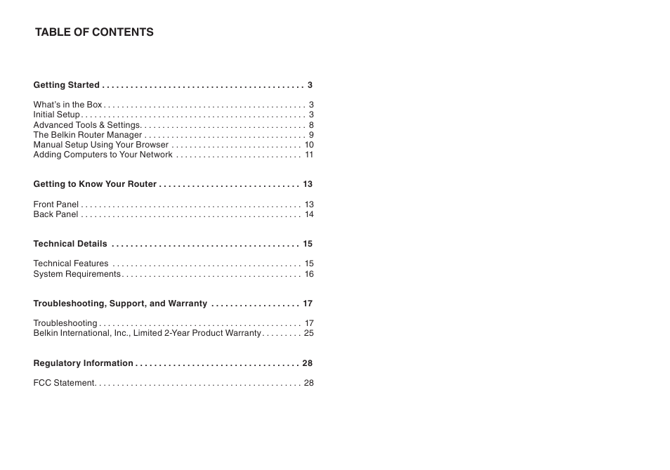 Belkin SURF+ 8820ED00372_F7D2301_V1 User Manual | Page 2 / 31