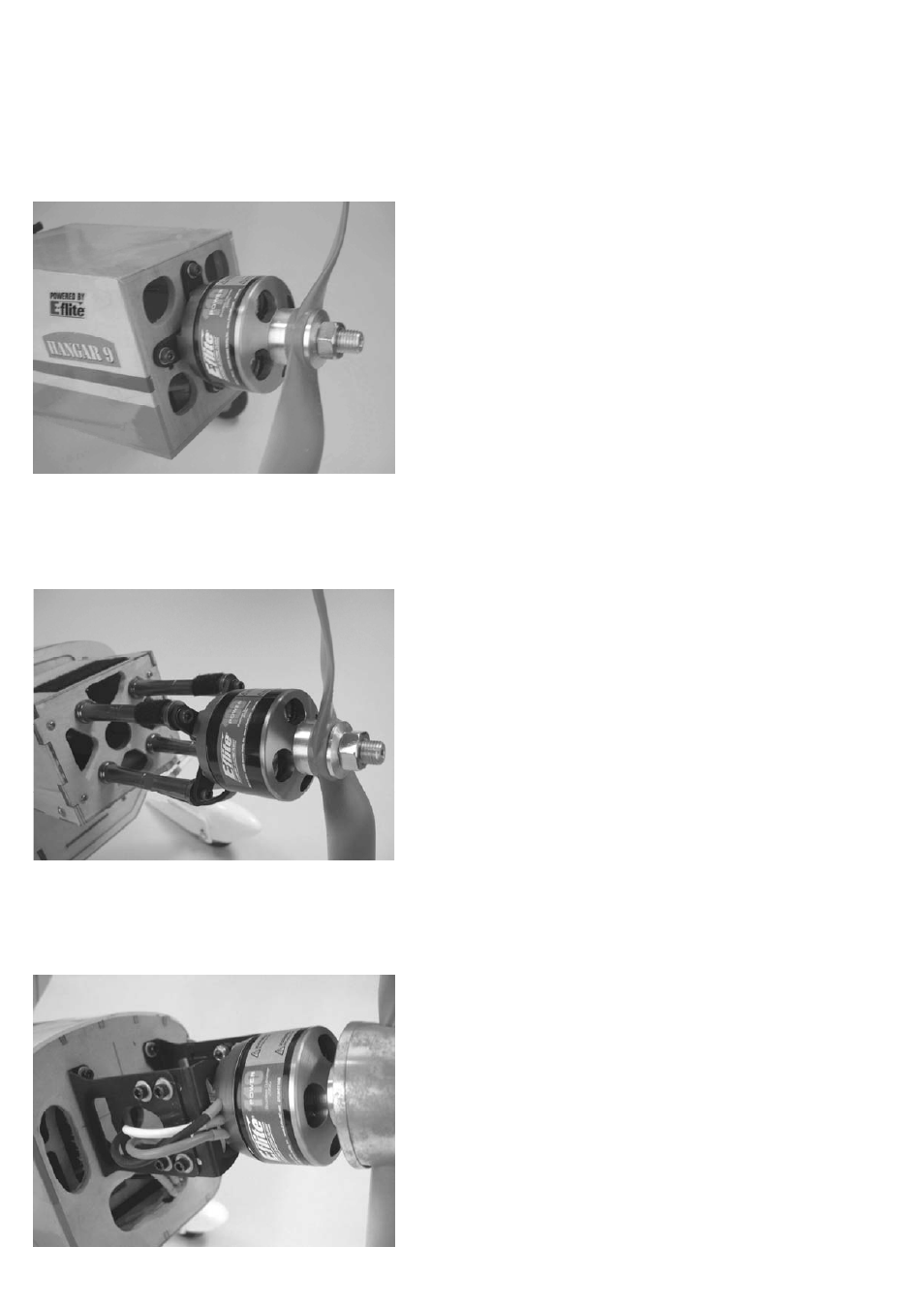 E-flite Power 110 Brushless Outrunner Motor, 295Kv User Manual | Page 3 / 4