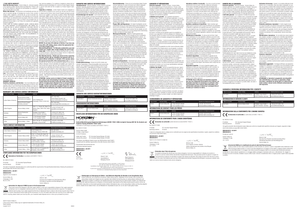 E-flite Servoless Payload Release User Manual | Page 2 / 2