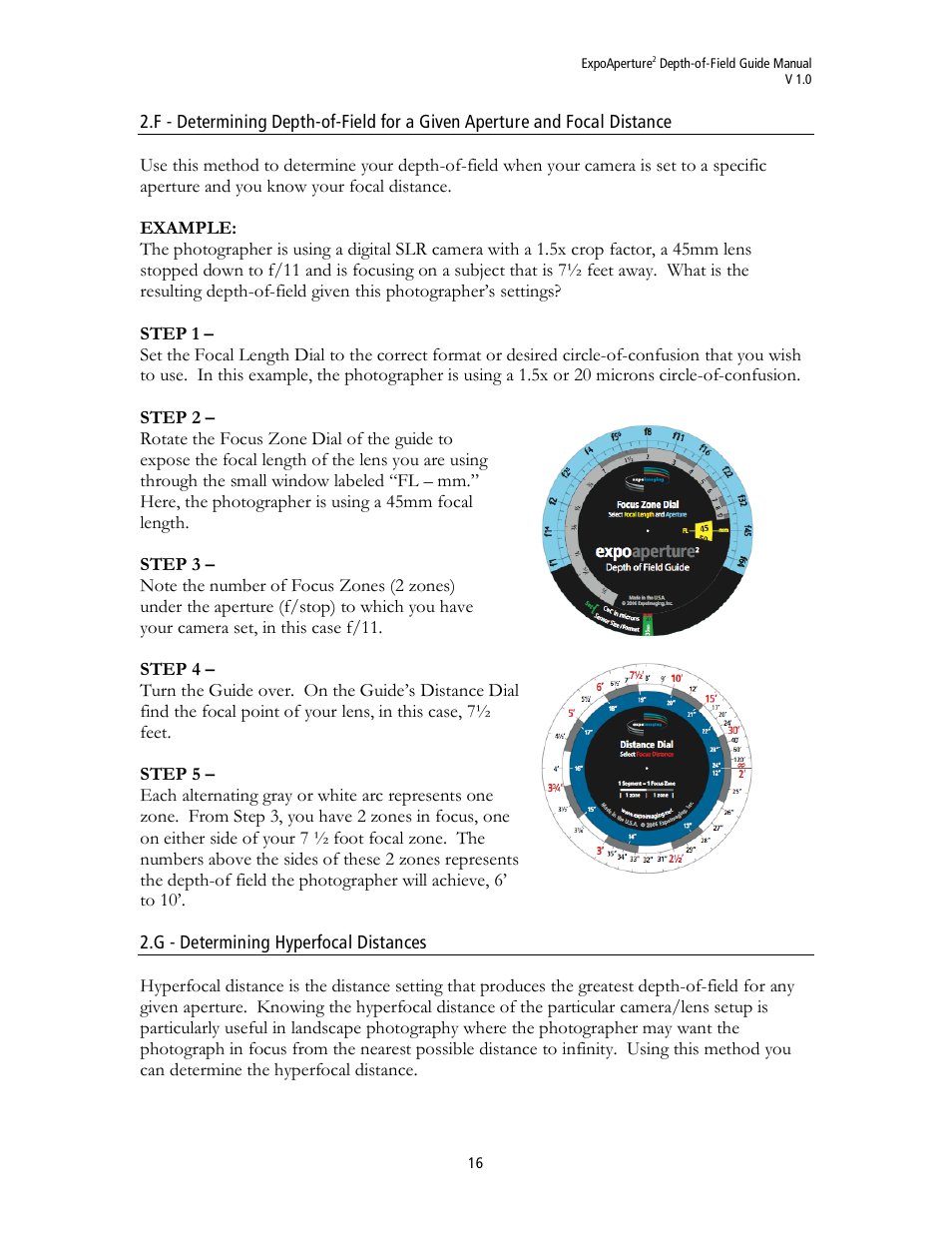 ExpoImaging ExpoAperture2 Manual (Imperial/Standard) User Manual | Page 16 / 23