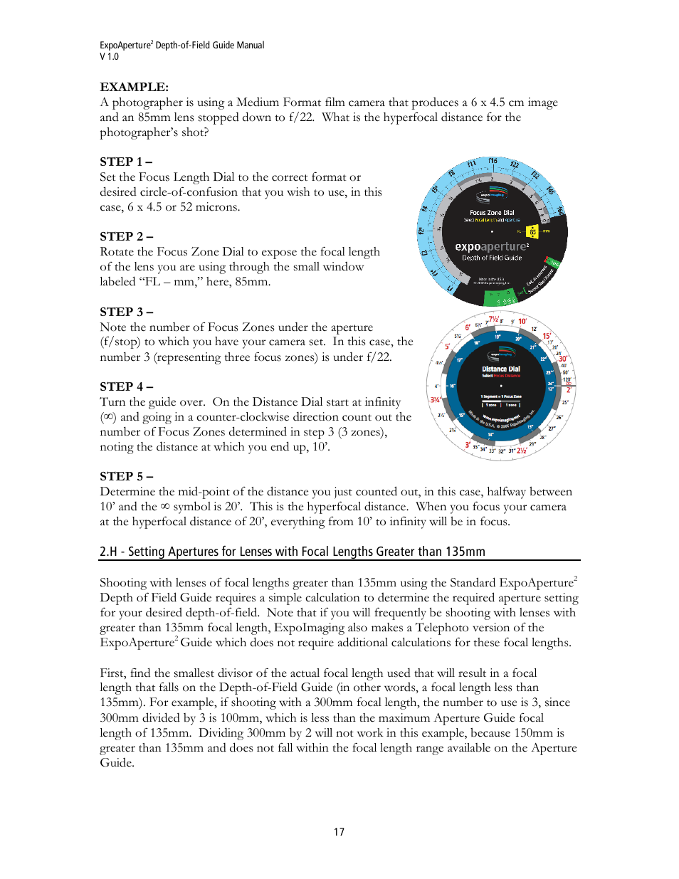 ExpoImaging ExpoAperture2 Manual (Imperial/Standard) User Manual | Page 17 / 23