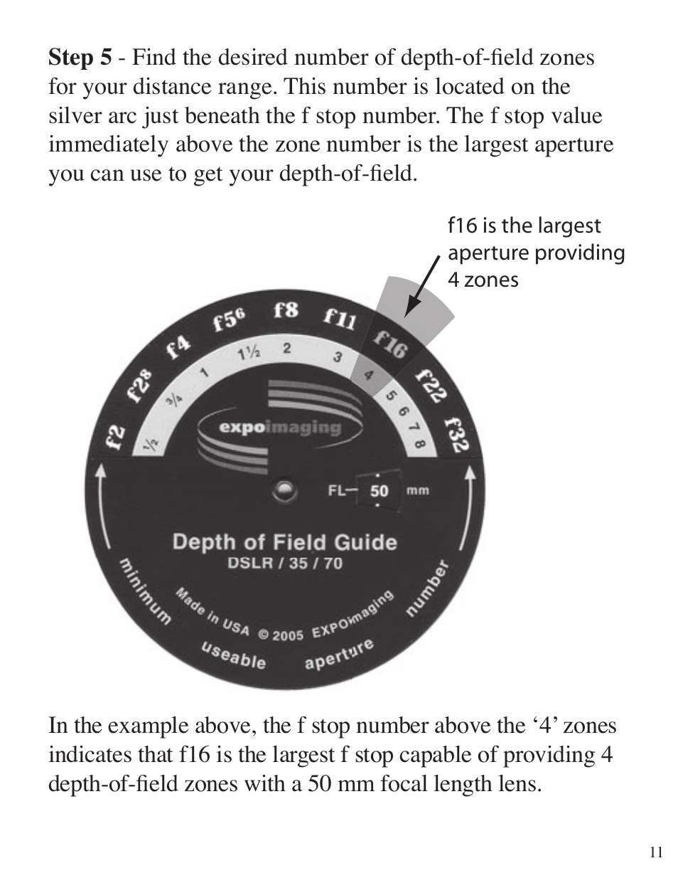 ExpoImaging ExpoAperture User Manual | Page 11 / 48