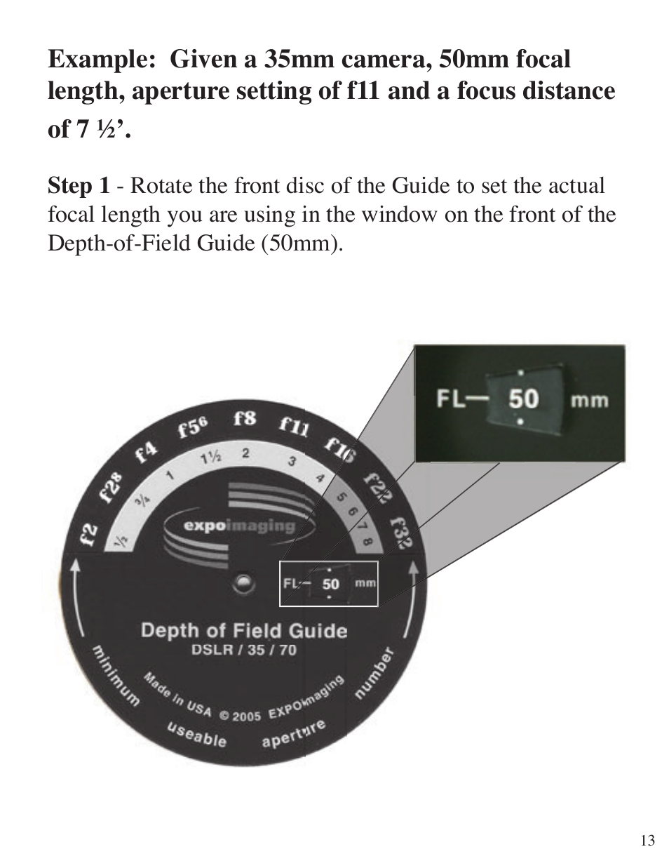 ExpoImaging ExpoAperture User Manual | Page 13 / 48