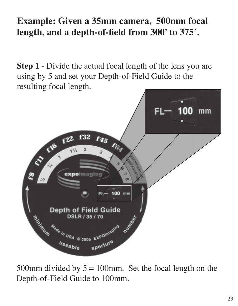 ExpoImaging ExpoAperture User Manual | Page 23 / 48