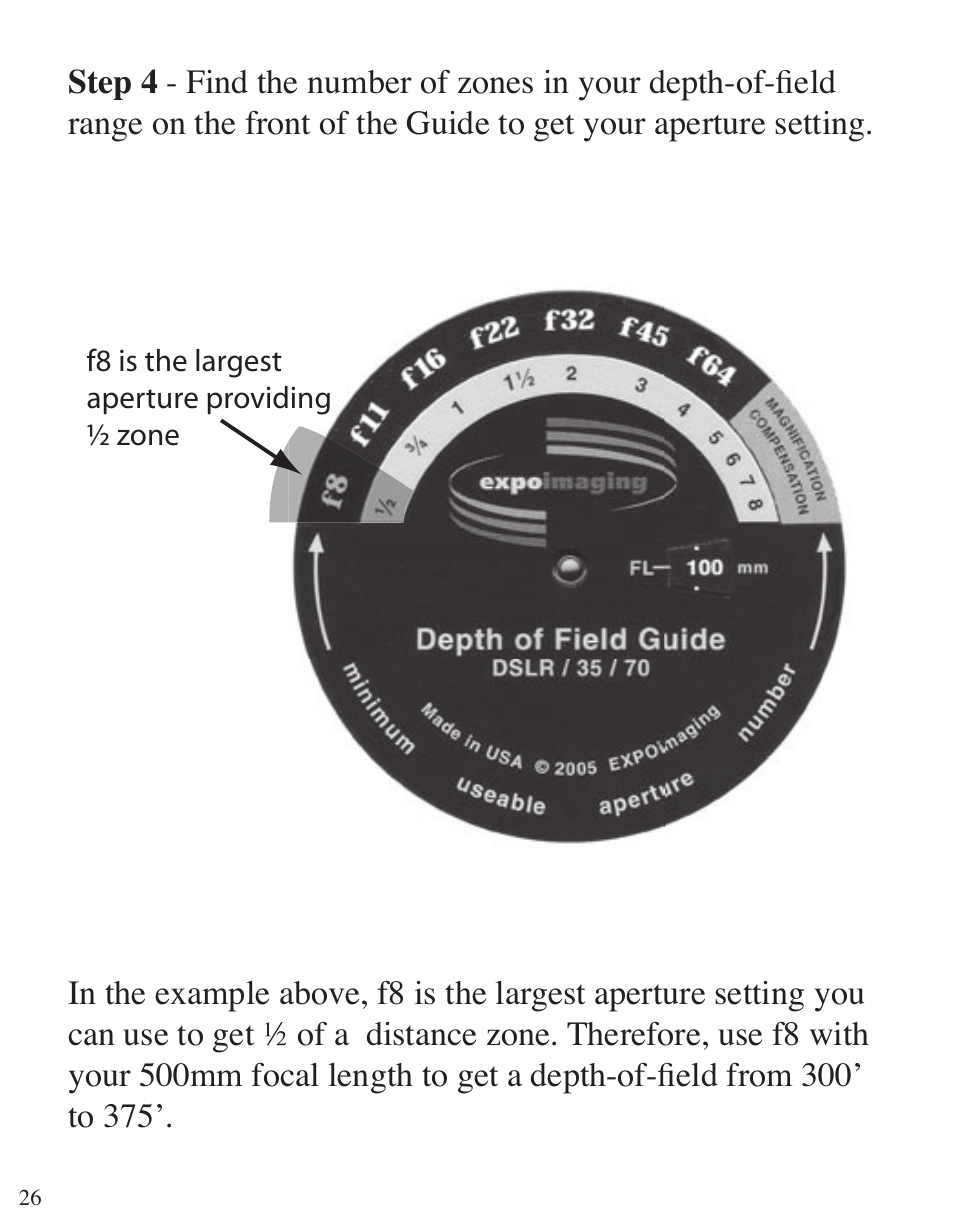 ExpoImaging ExpoAperture User Manual | Page 26 / 48