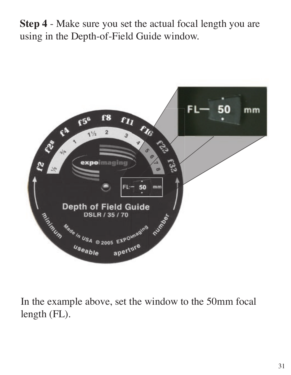 ExpoImaging ExpoAperture User Manual | Page 31 / 48