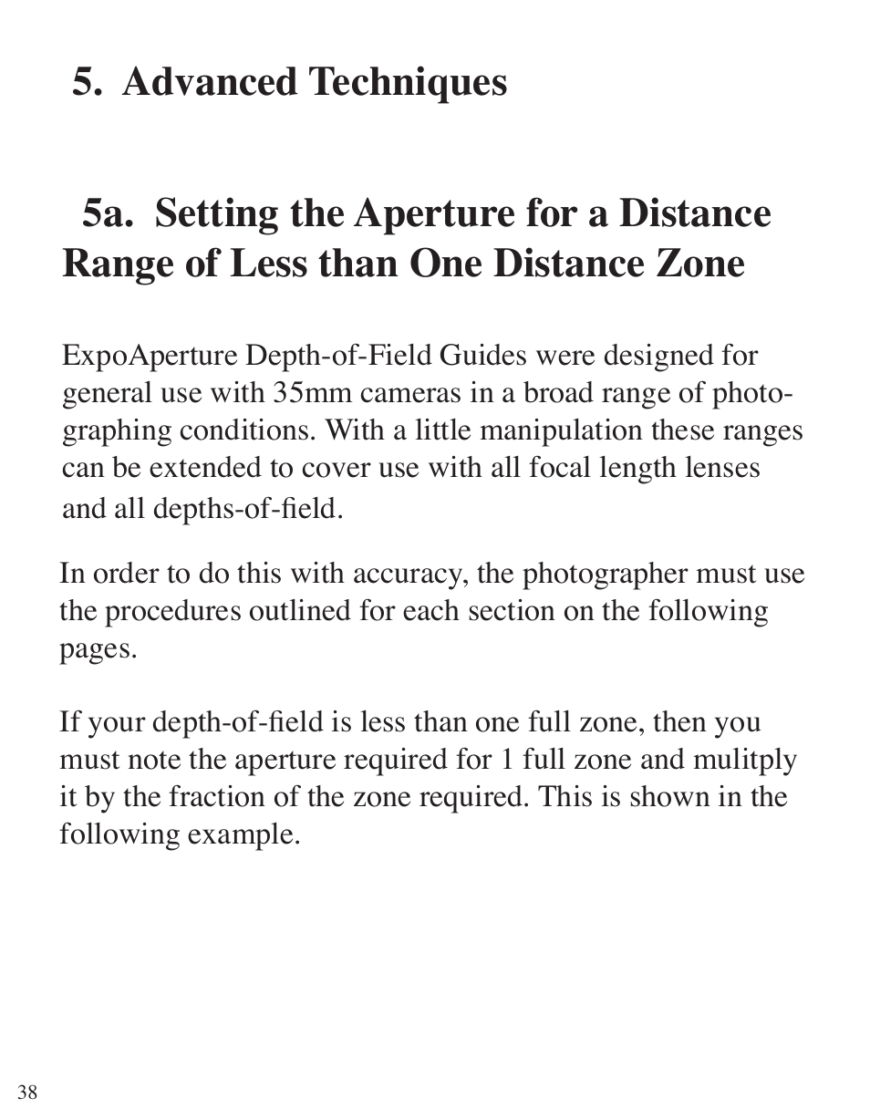 Advanced techniques | ExpoImaging ExpoAperture User Manual | Page 38 / 48