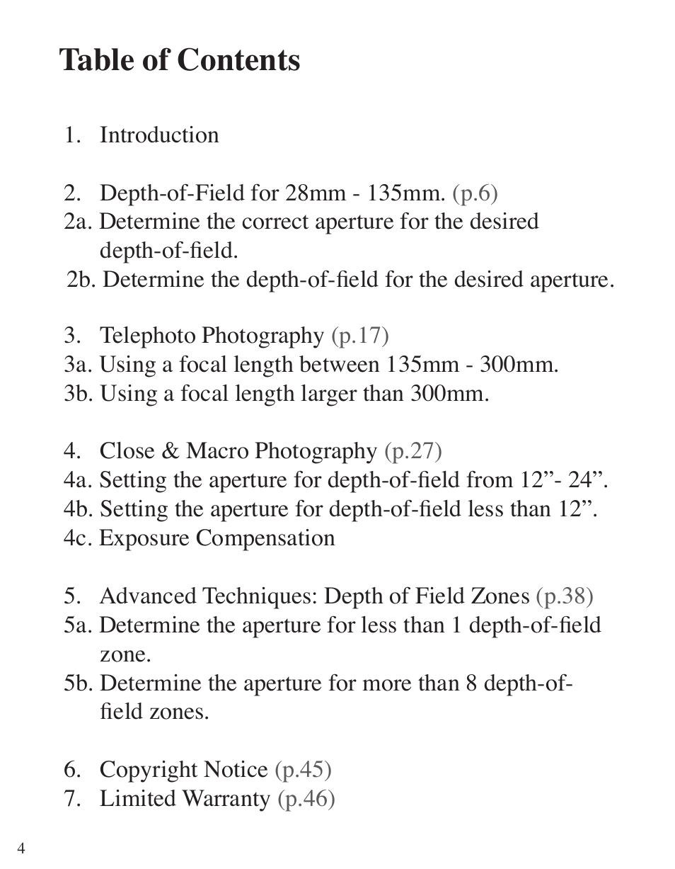 ExpoImaging ExpoAperture User Manual | Page 4 / 48