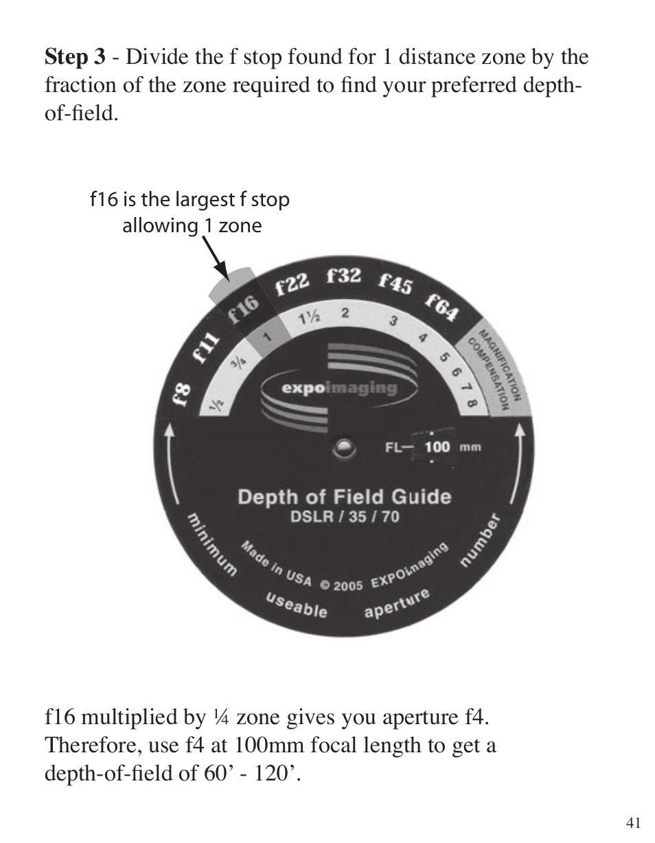 ExpoImaging ExpoAperture User Manual | Page 41 / 48