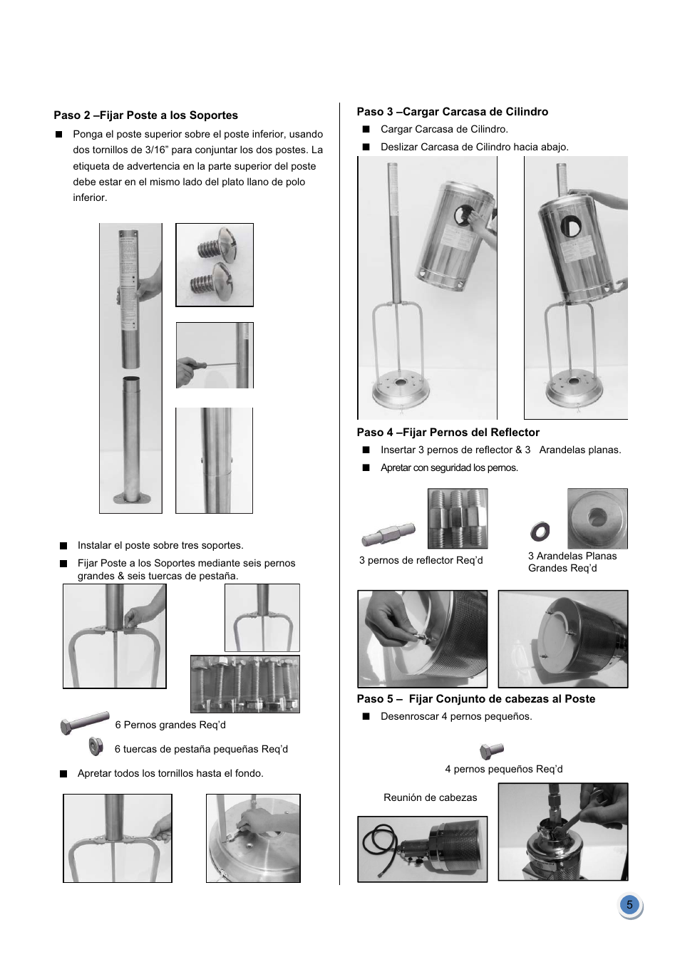 Garden Sun Heater HSS-A-SS THD-2010 User Manual | Page 19 / 26