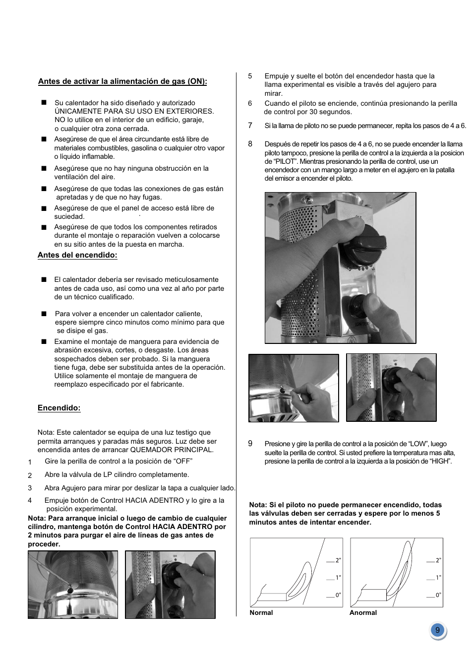 Garden Sun Heater HSS-A-SS THD-2010 User Manual | Page 23 / 26