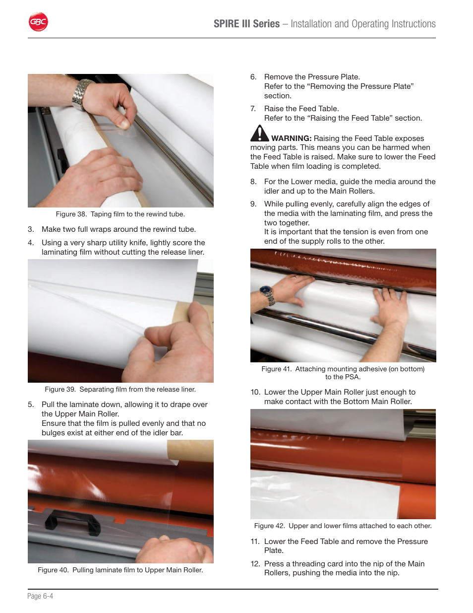 GBC 64Ct User Manual | Page 30 / 48