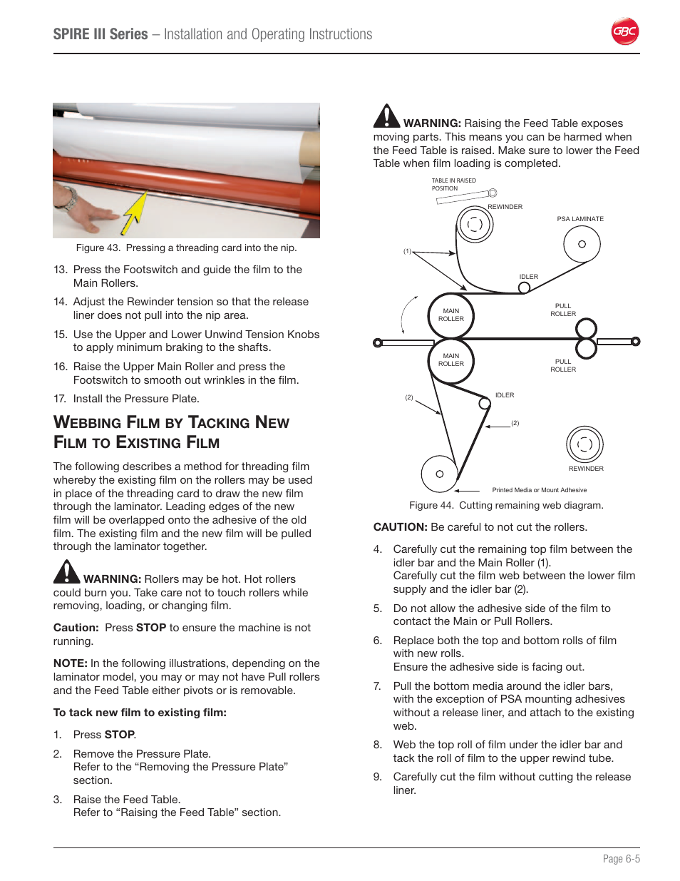 GBC 64Ct User Manual | Page 31 / 48