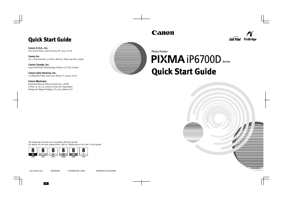 Canon QT5-0385-V01 User Manual | 60 pages