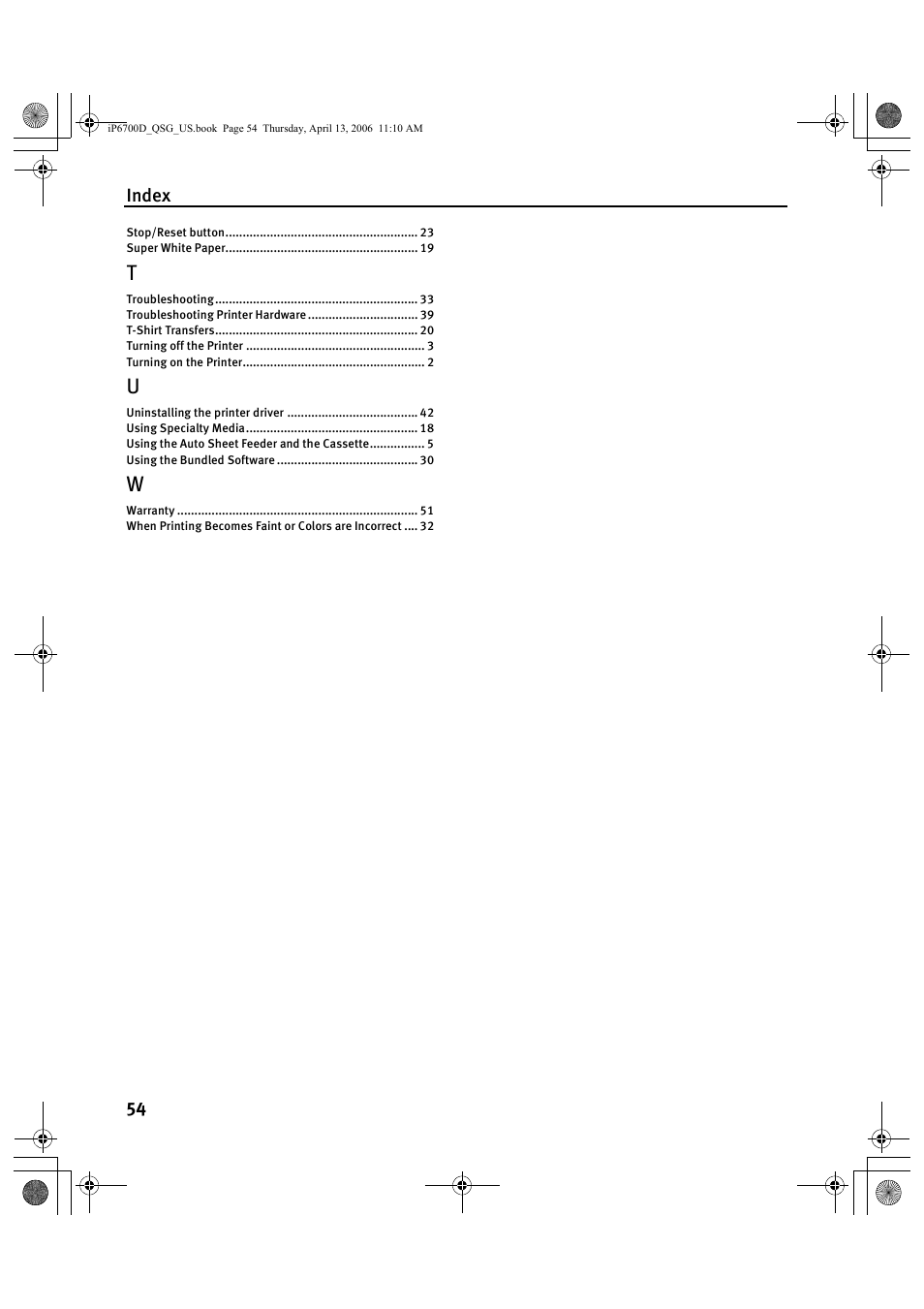 Canon QT5-0385-V01 User Manual | Page 58 / 60