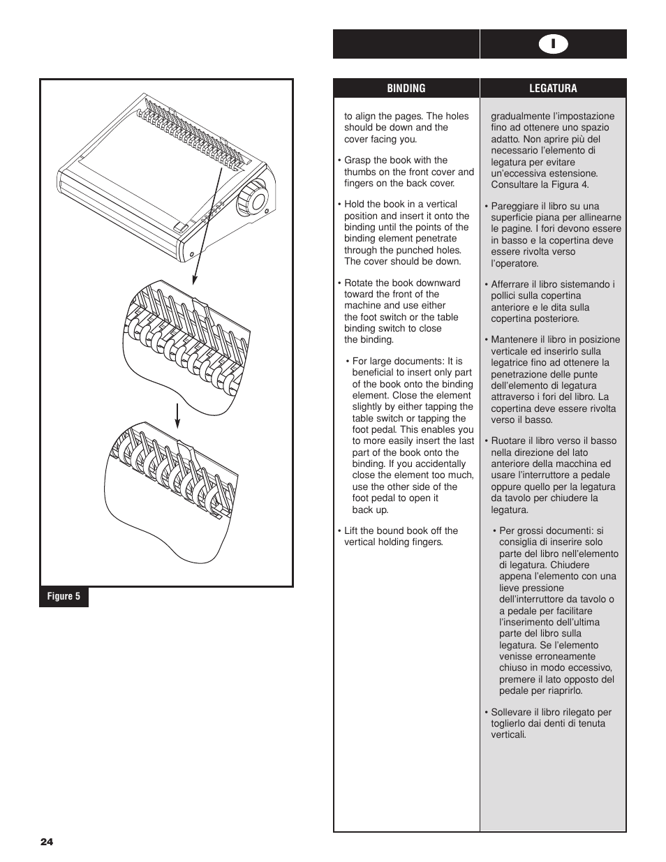 GBC PB2600 User Manual | Page 24 / 34