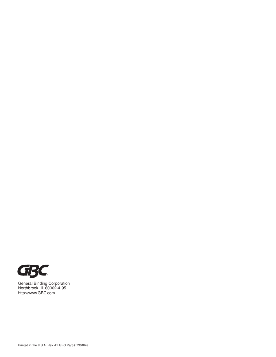 GBC PB2600 User Manual | Page 34 / 34