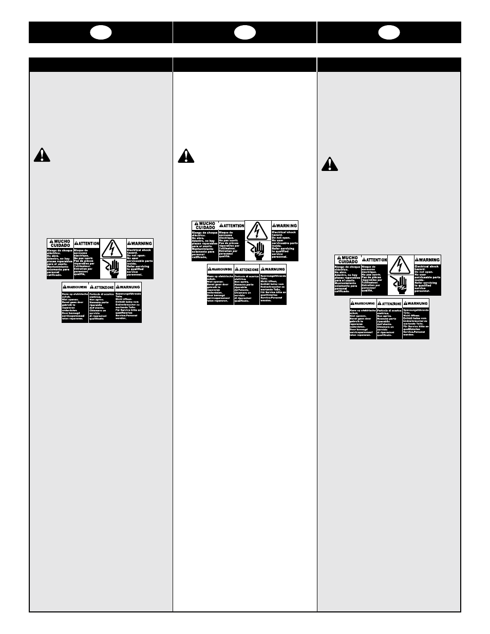 Nl f e | GBC CC2700 User Manual | Page 3 / 28