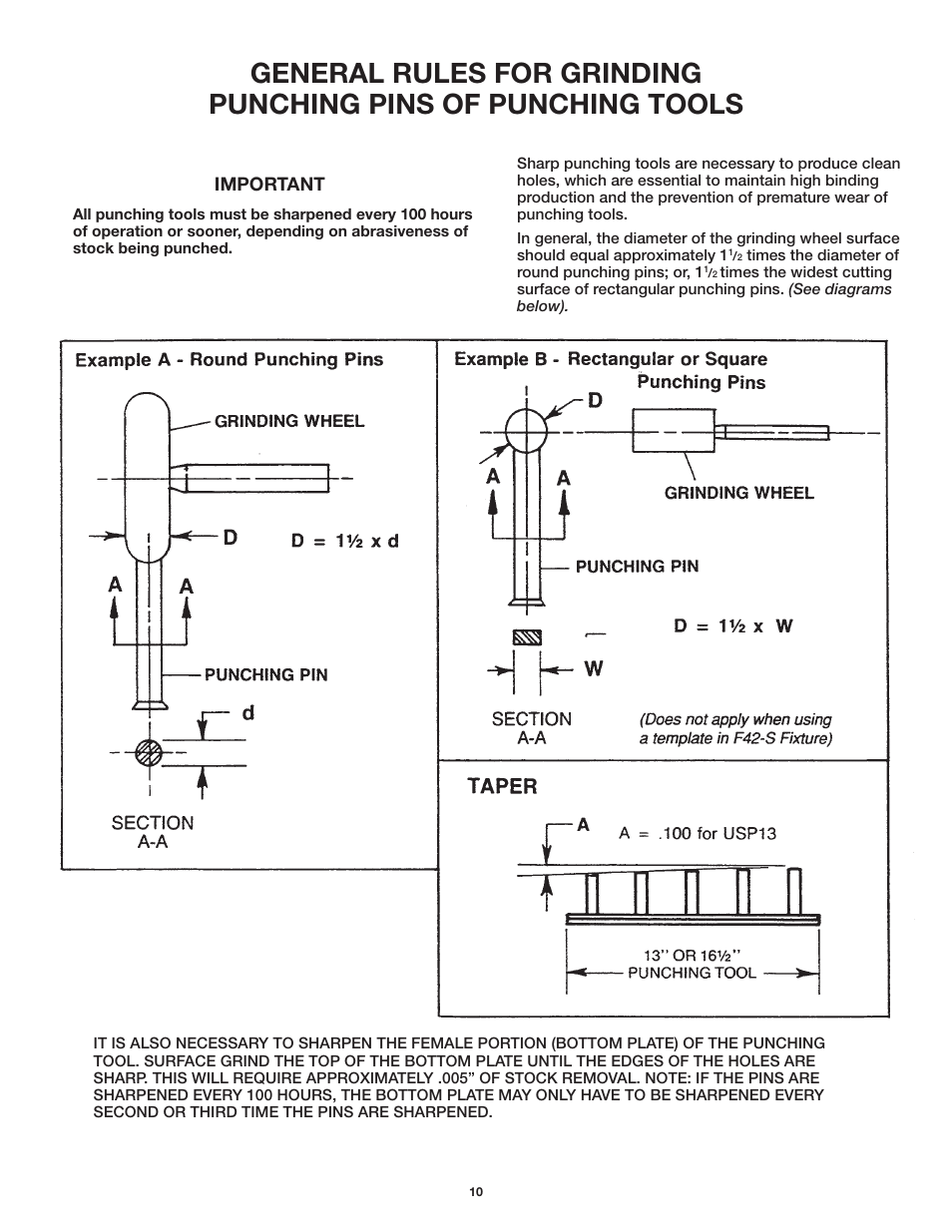 GBC Usp13 User Manual | Page 12 / 17