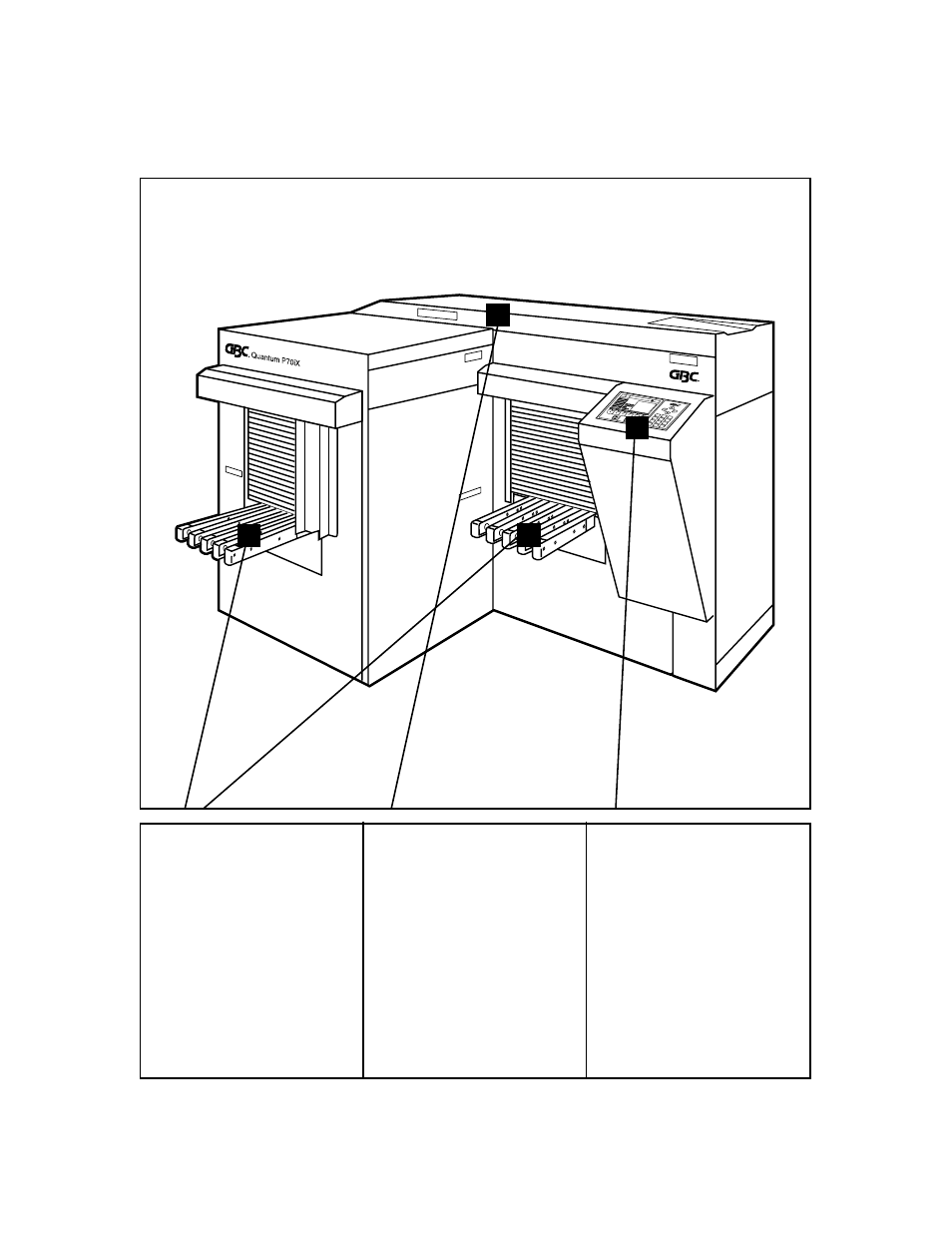 Operation 3-1 | GBC P70ix User Manual | Page 11 / 27