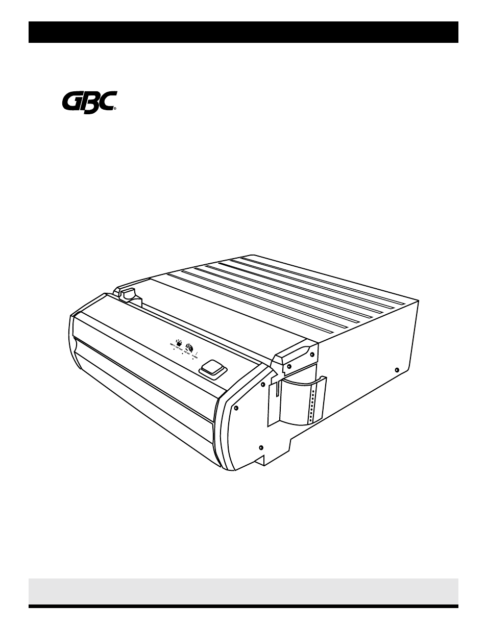 GBC MP2500ix User Manual | 58 pages