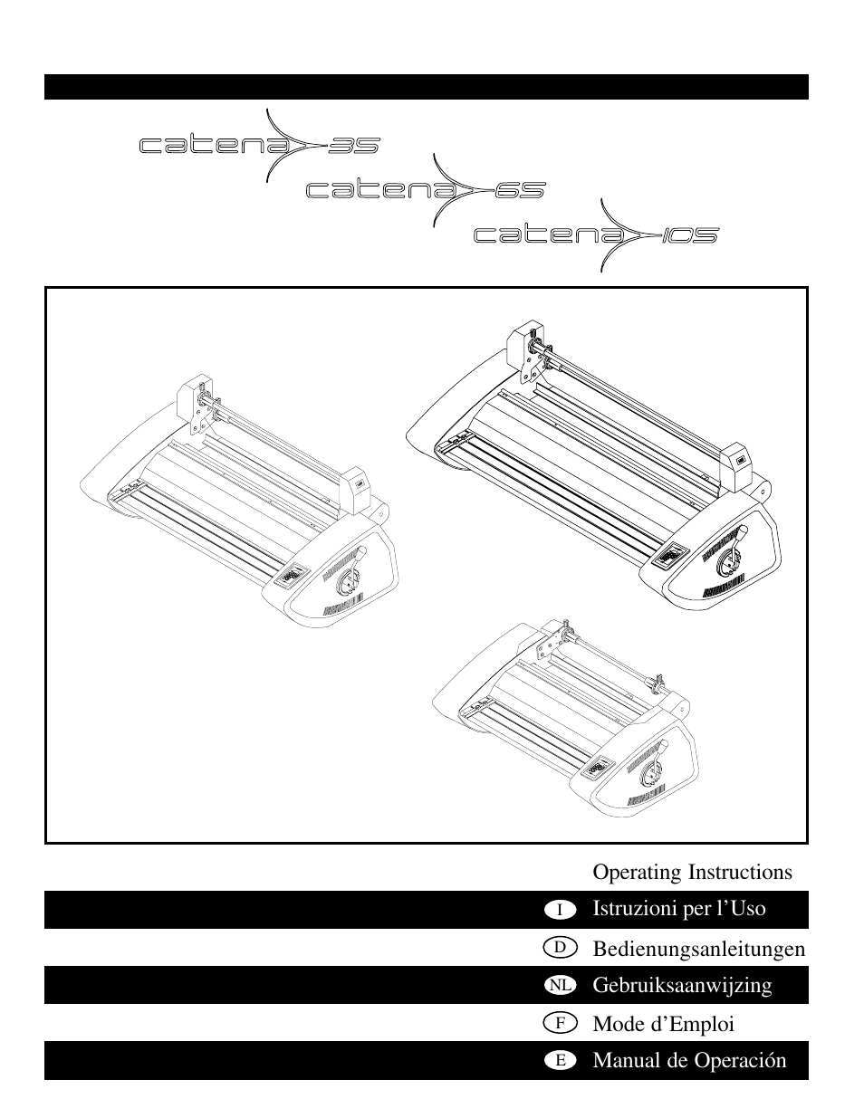 GBC Catenas User Manual | 53 pages